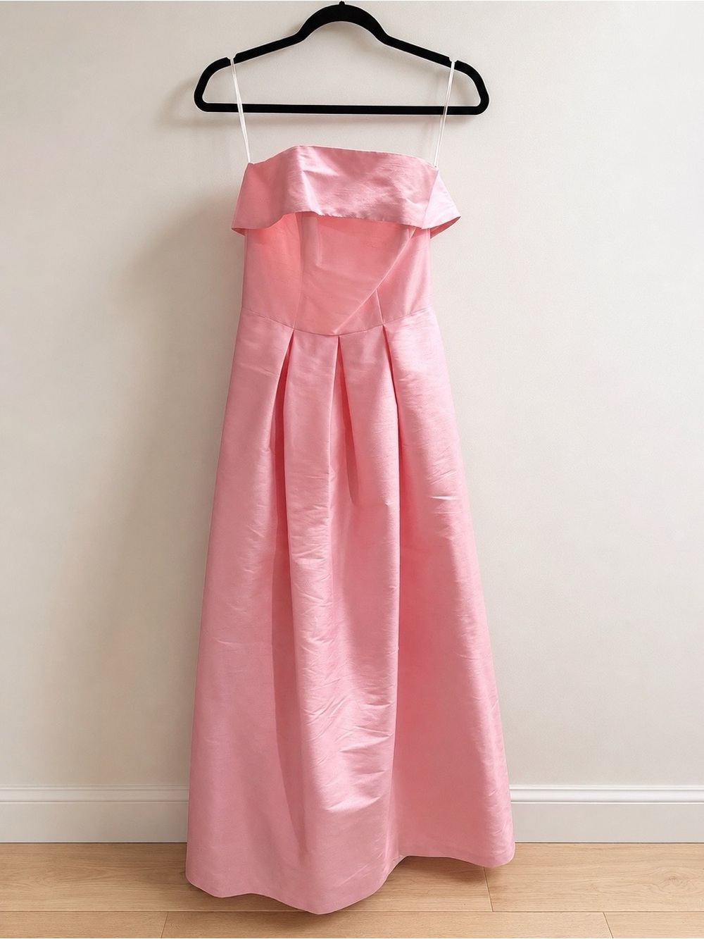NEW Lula Kate Eva Bridesmaid Dress Size 2 Peony Pink Shantung Gown